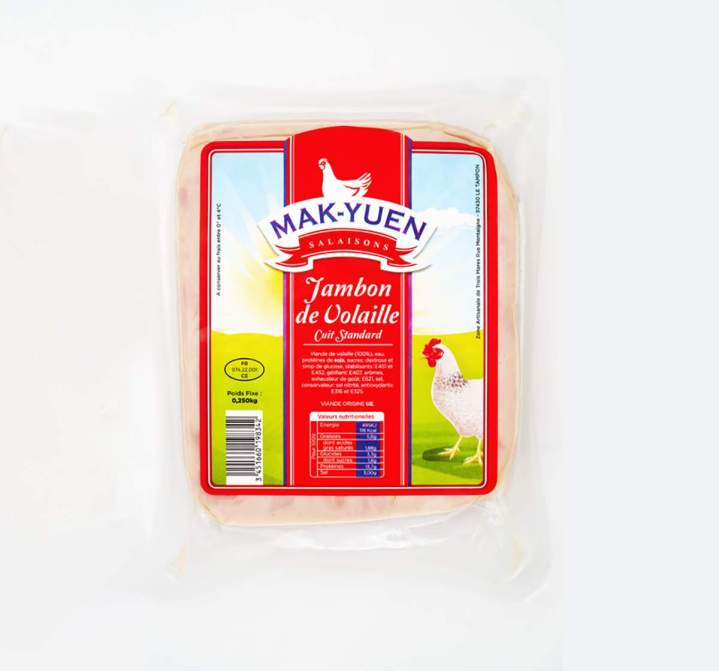 Jambon de volaille cuit Le Tampon