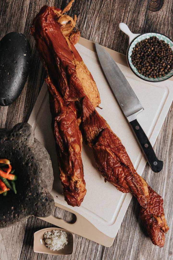 Fabrication charcuterie de porc Le Tampon