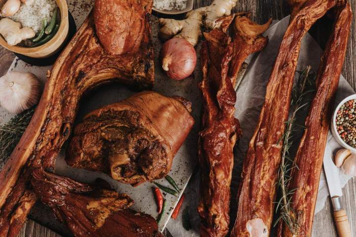 fabrication charcuterie de porc Le Tampon