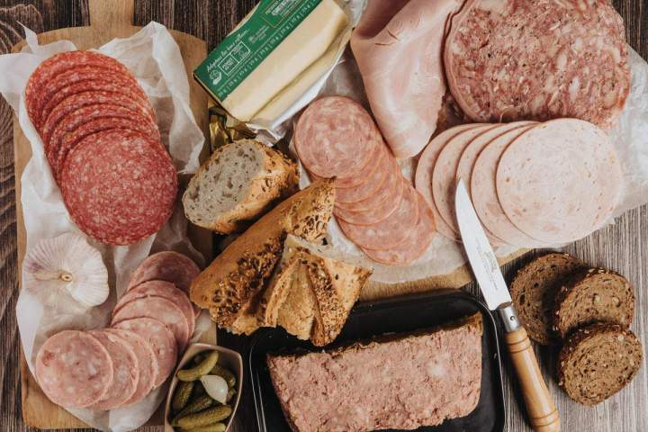 Charcuterie de de porc Le Tampon
